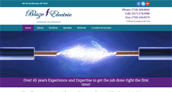 Desktop Screenshot of blazeelectric.com